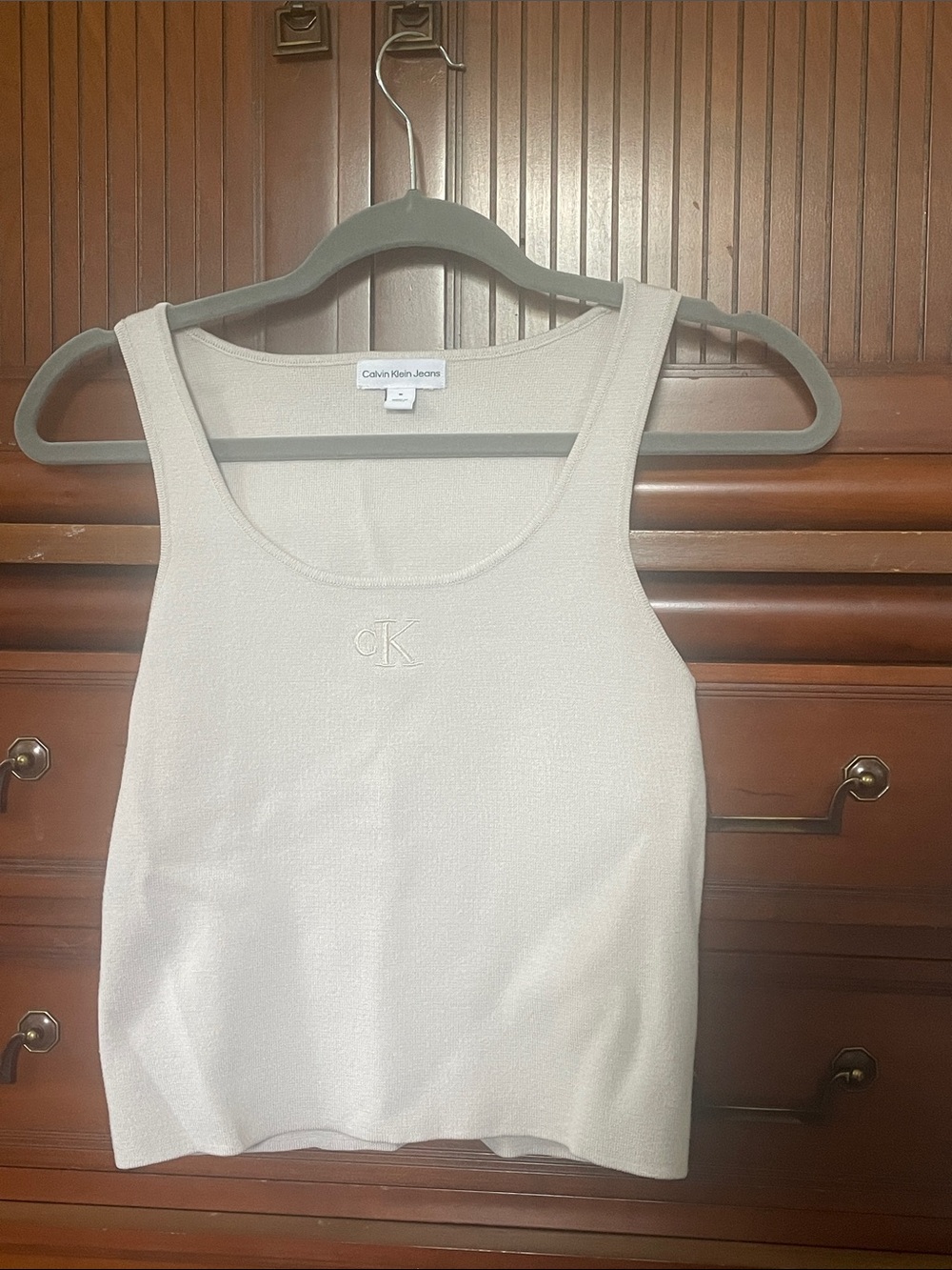 Calvin Klein Cropped Tank - Picture 2 of 4